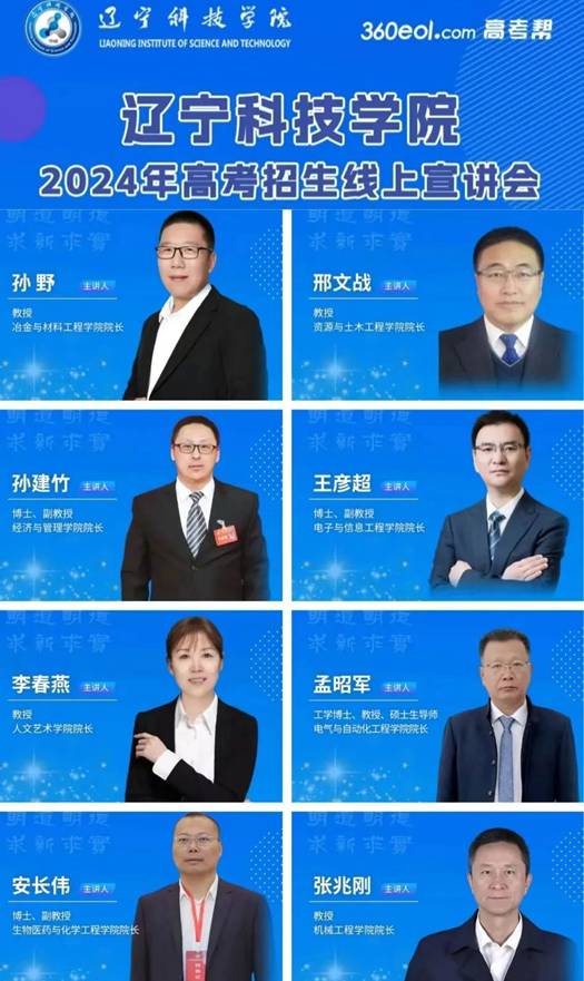 图为 华体买球2024年高考招生线上宣传会-院长访谈