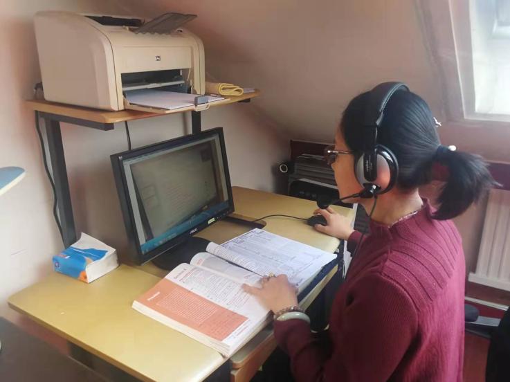 外语系 刘艳 病毒无情,师生有爱,春天已至,回暖可期,激活课堂,韵物无声。